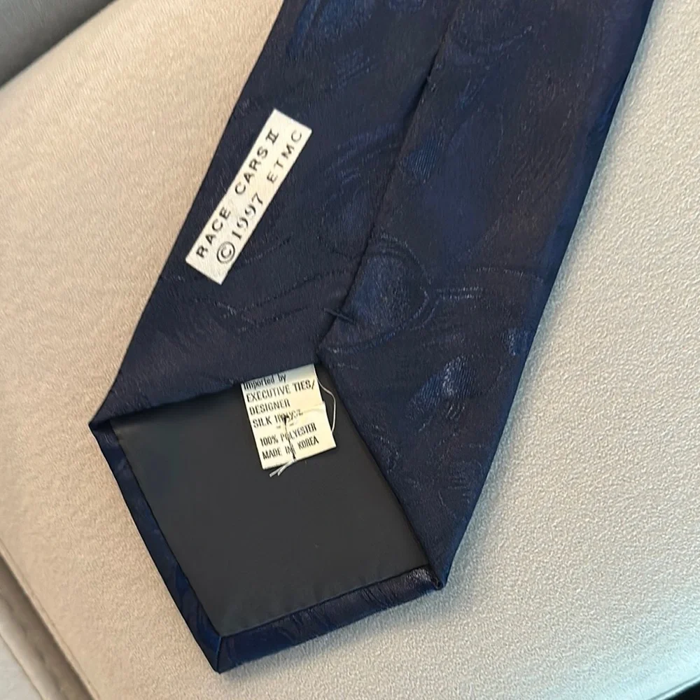Colorful Car Print Tie